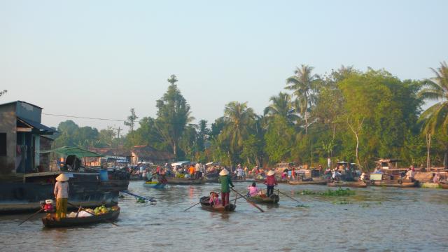 Floating market