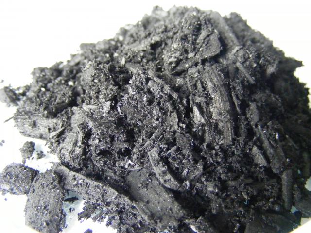 Bioszén fekete cseresznyéből/Biochar from black cherry