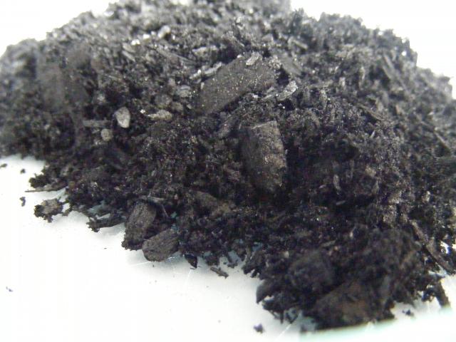 Bioszén mezei növényekből /Biochar from meadow 