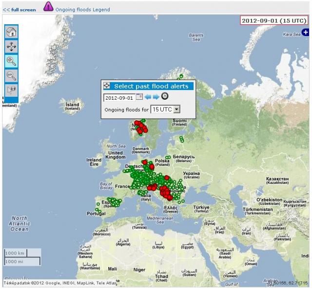 Floods in Europe