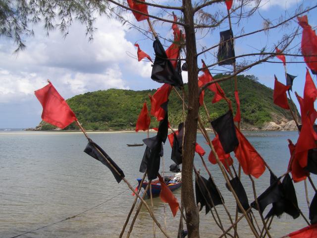 Koh Ma from the noth beach of Koh Phangan