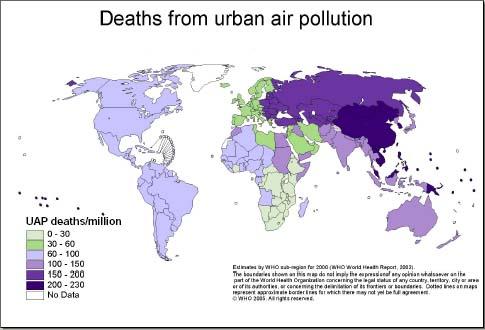 Halálos légszennyezettség