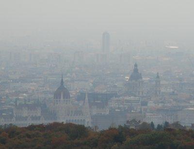 Smog in Budapest