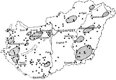 Téglagyártáshoz hasznosítható agyagterületek