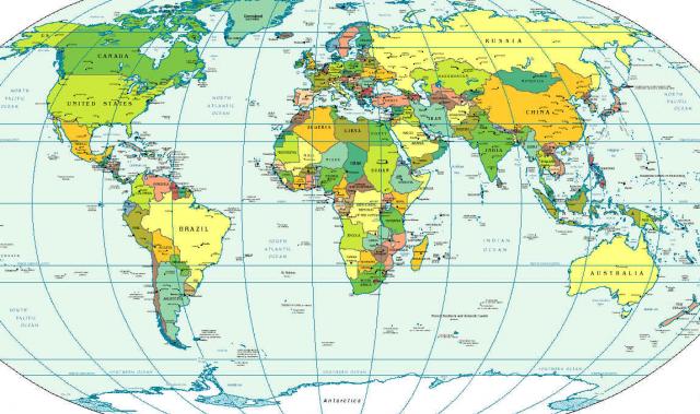 A Föld politikai térképe