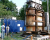 Remediation of the contaminated soil at a transformer station